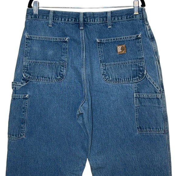 Carhartt B13 Men's Loose Fit Utility Workwear Jean in Darkstone, Size 36 X 34 - Picture 6 of 11